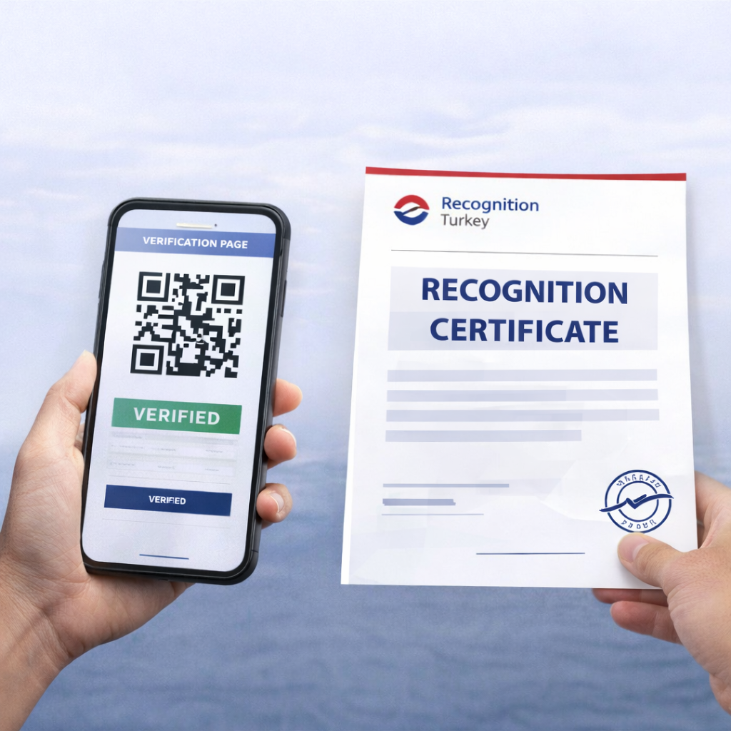 QR-Code Verifiable Recognition Certificate: How It Works and When You Need It
